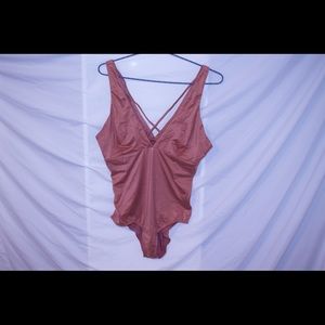 Aerie pink bodysuit